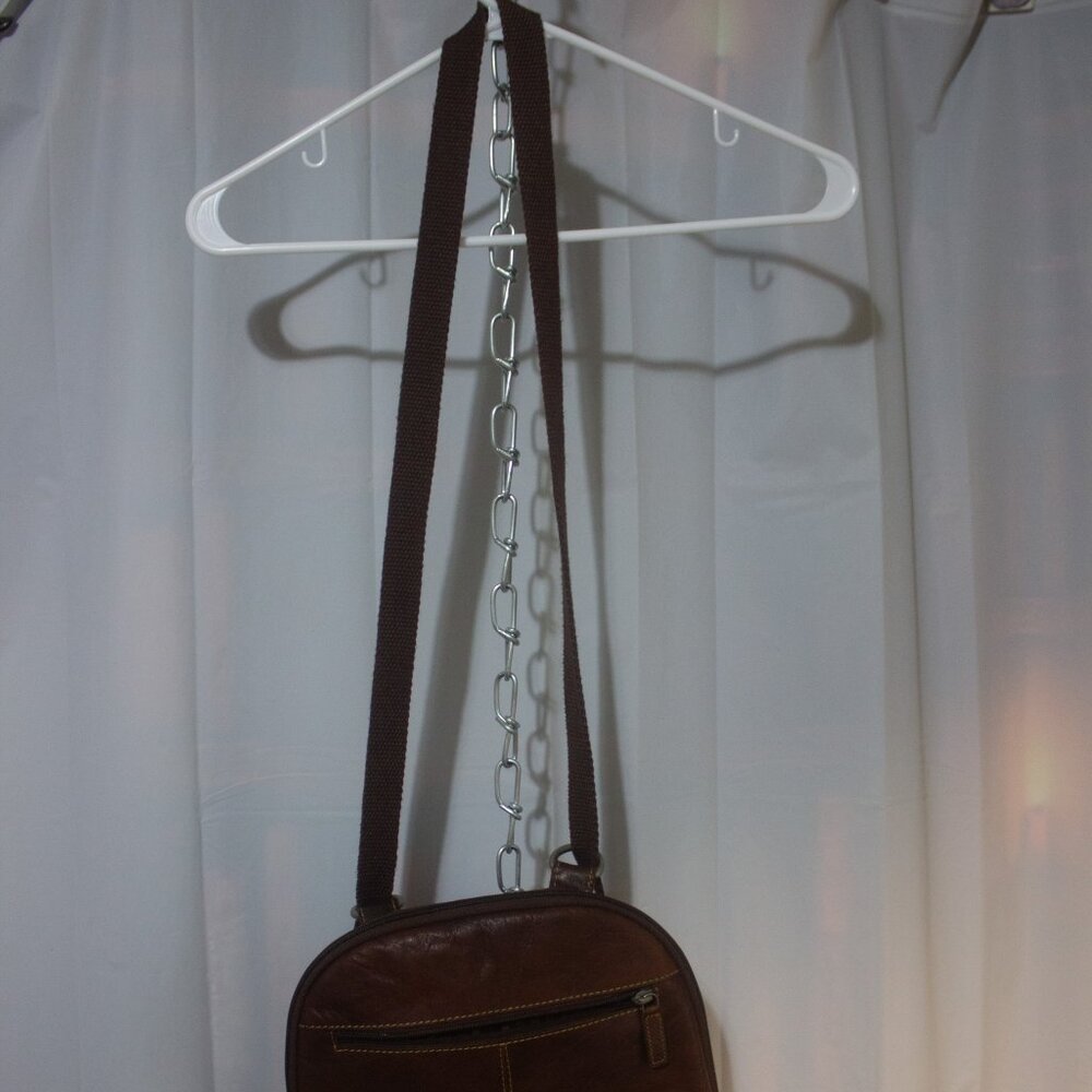 Jack Georges Leather Backpack Preowned - image 8